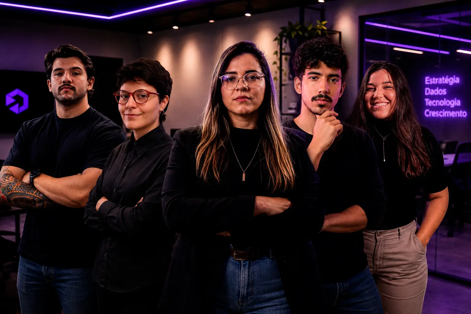 Equipe Growth S/A trabalhando